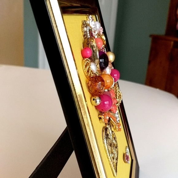 Artisan Wall Decor Artisan Wall Art Decor Vintage Jewelry Art Mixed